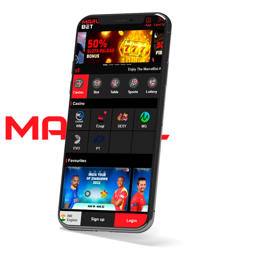 marvelbet app login